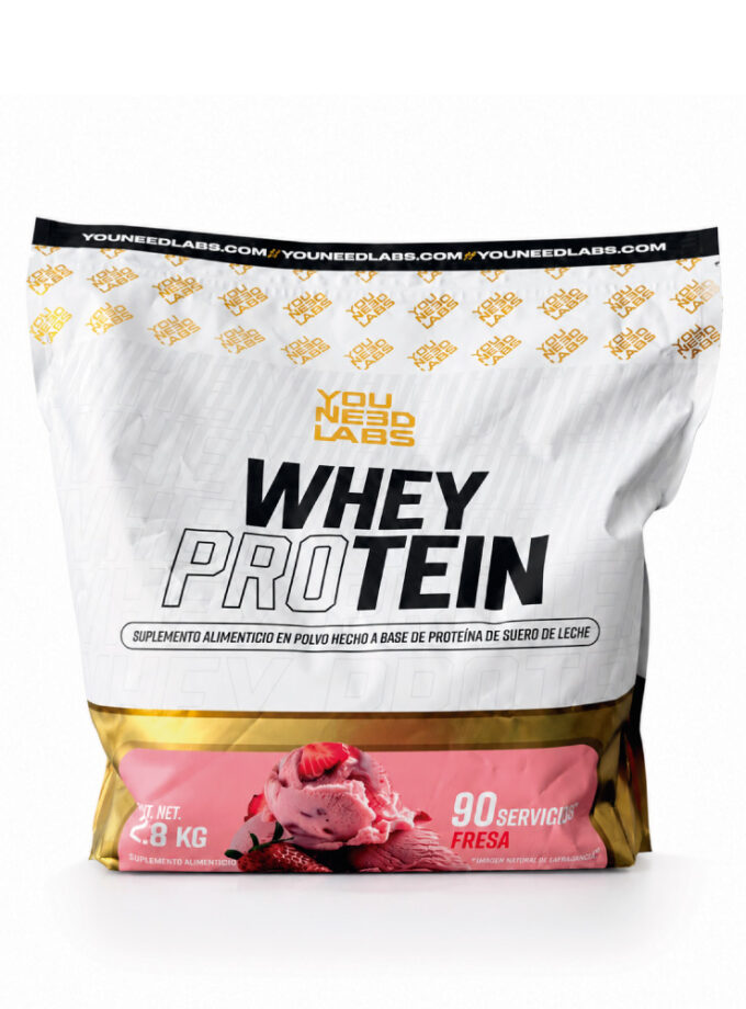 Whey Protein Sabor Fresa 2.8 kg