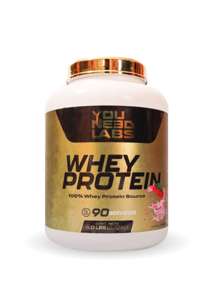 Whey Protein Sabor Fresa 2.72 kg